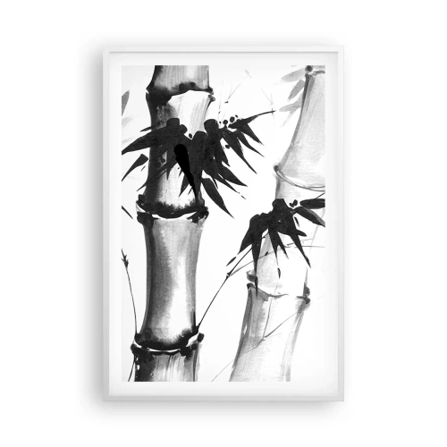 Poster în ramă albă - Primul-plan al Orientului - 61x91 cm