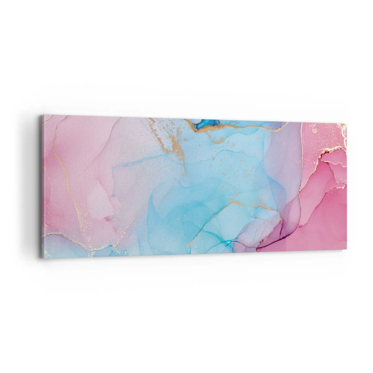 Tablou pe pânză - Întâlnire și întrepătrundere - 100x40 cm