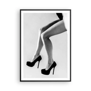 Poster în ramă neagră - Eterna feminitate - 70x100 cm