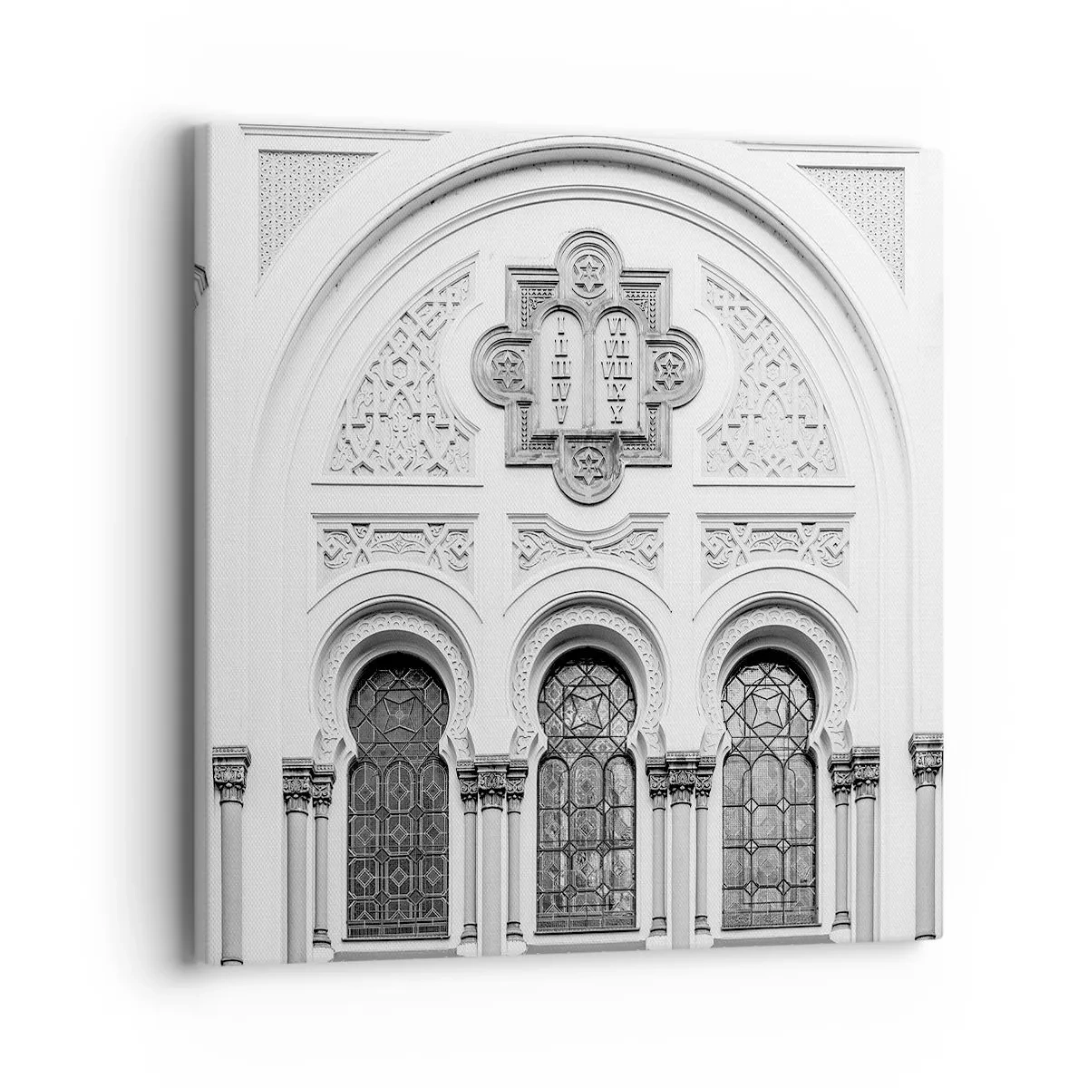 Tablou pe pânză - La granița dintre culturi - 40x40 cm