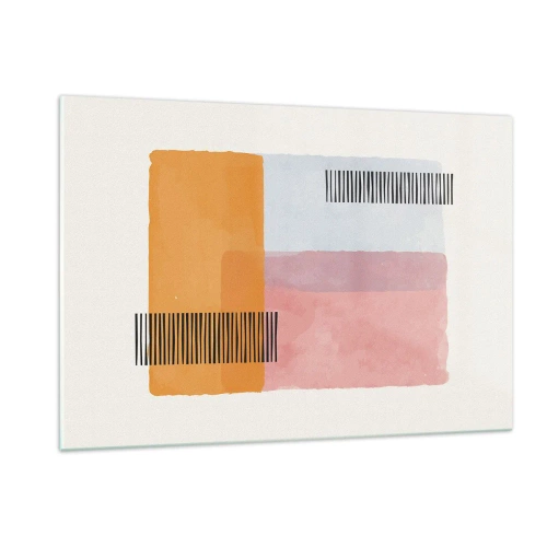 Tablou pe sticlă - Din colț în colț - 120x80 cm