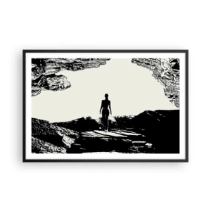 Poster în ramă neagră - O nouă înfățișare - 91x61 cm