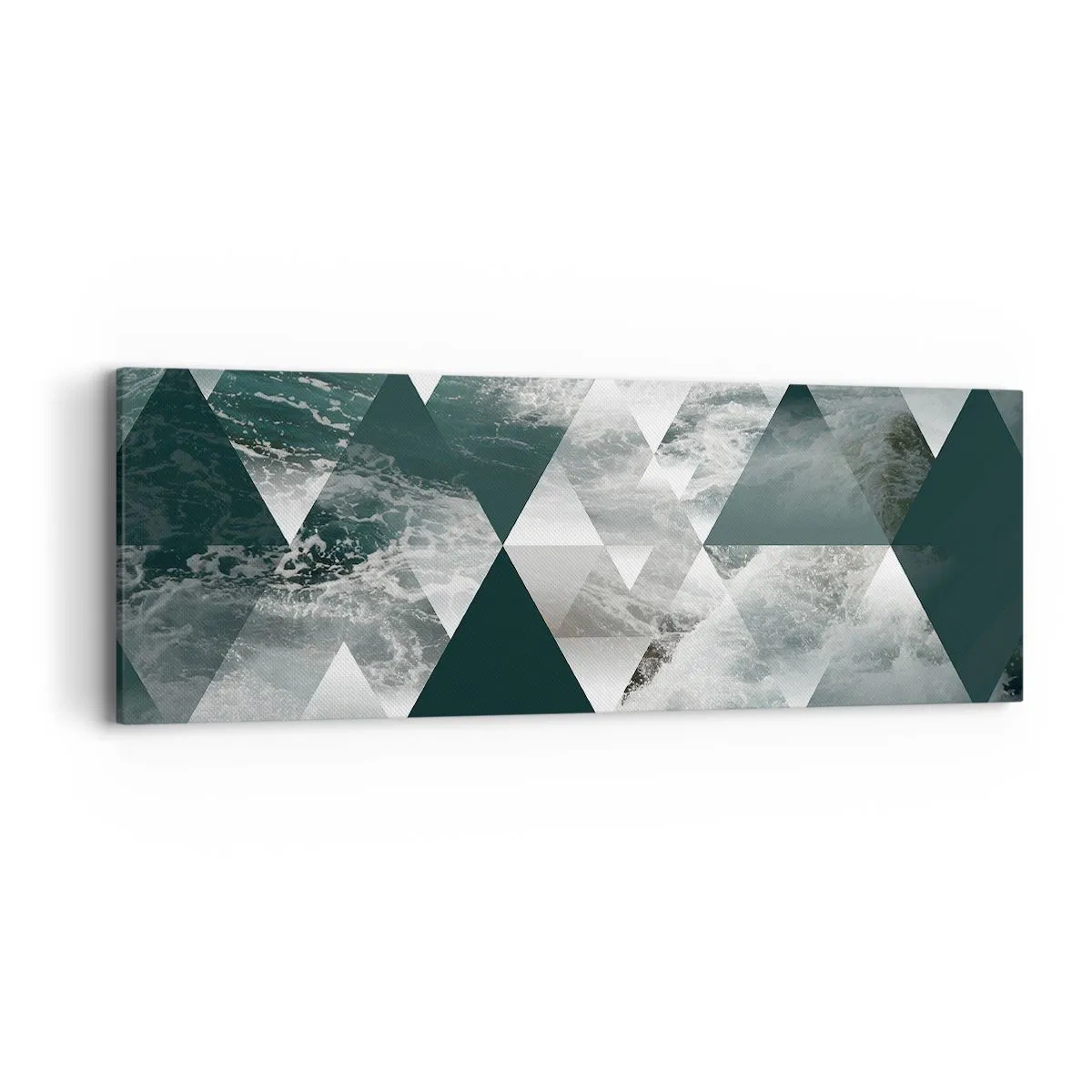 Tablou pe pânză - O perspectivă de cristal - 90x30 cm