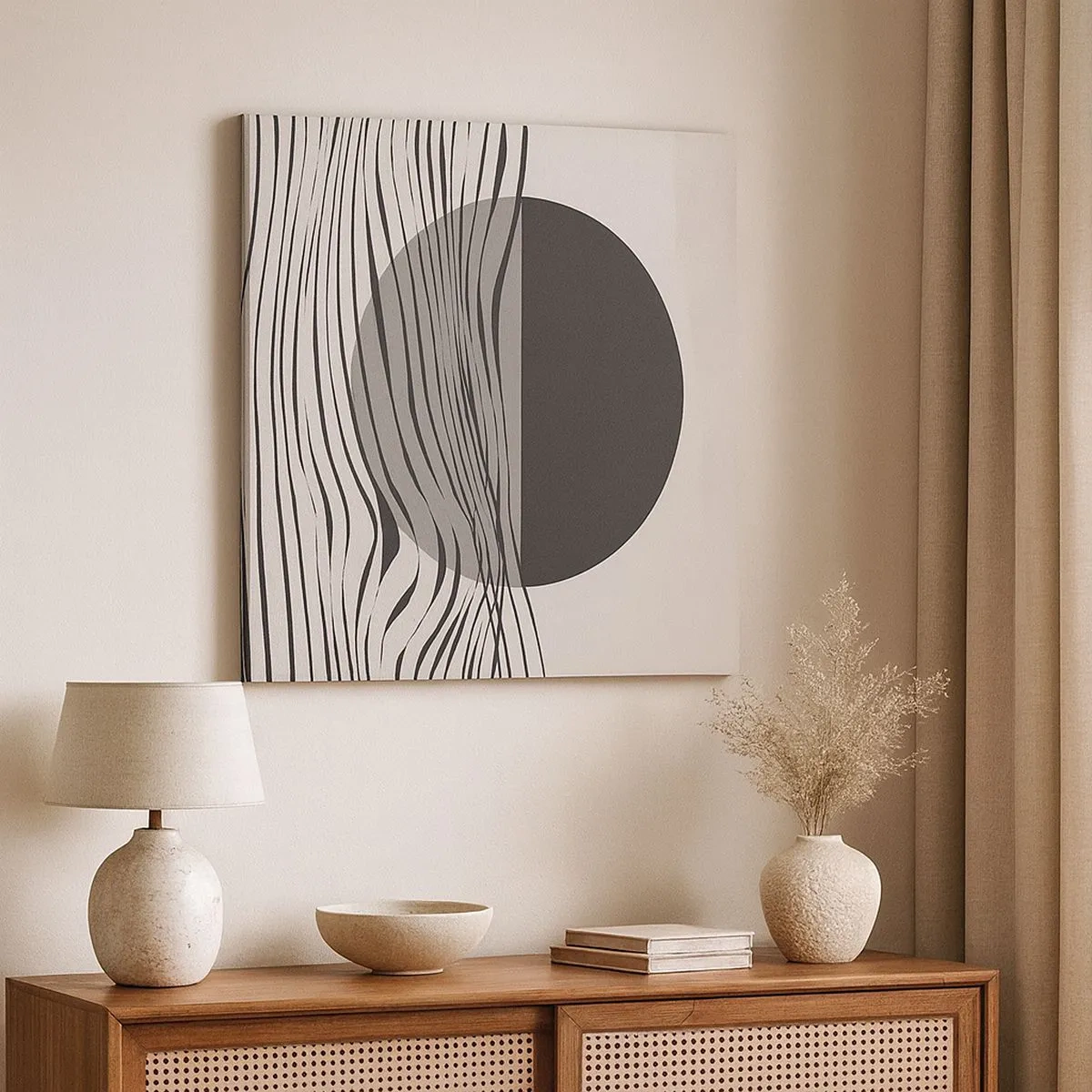 Tablou pe pânză - Semicompunere - 30x30 cm