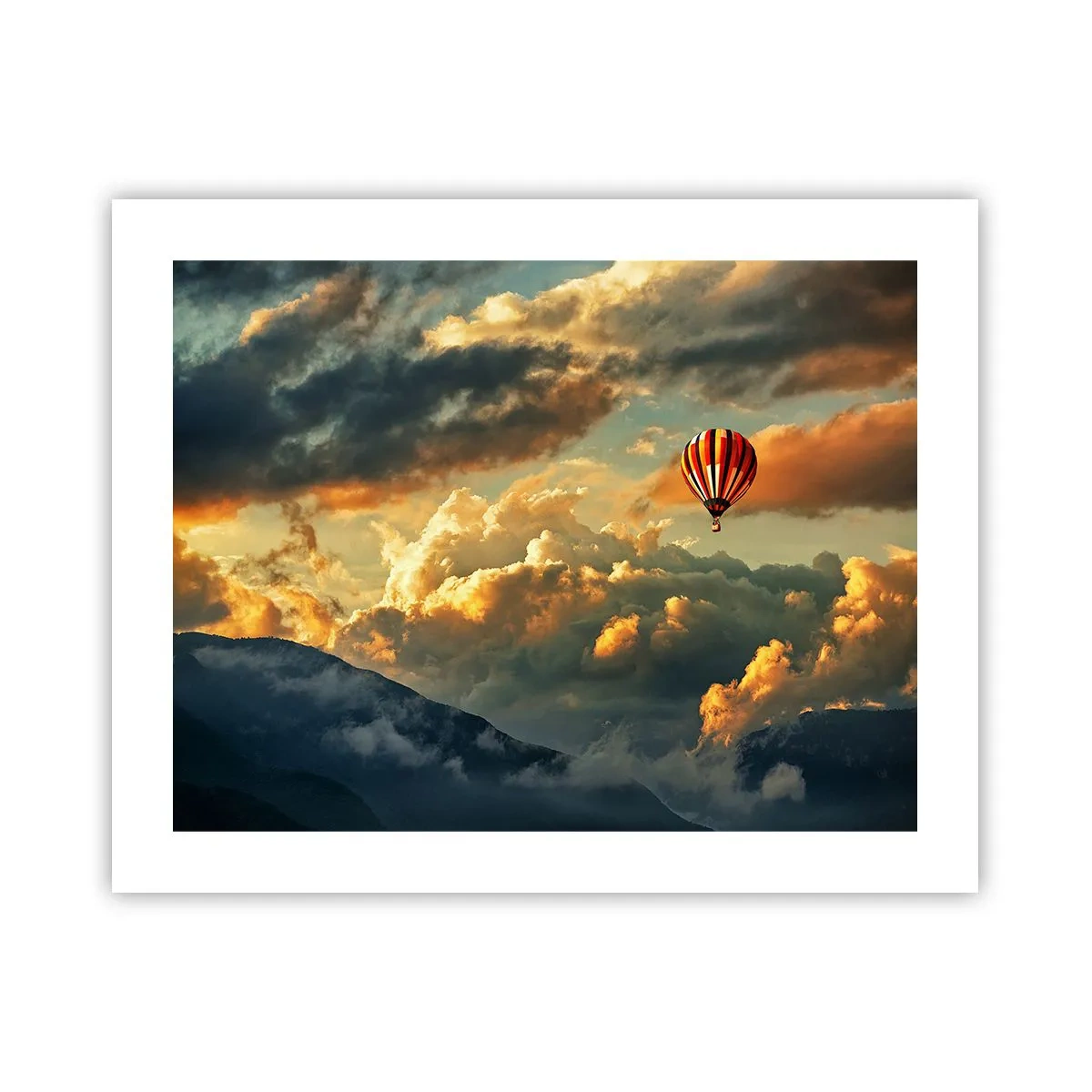 Poster - Zbor pentru că vreau - 50x40 cm