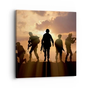 Tablou pe pânză - Brothers in arms - 40x40 cm