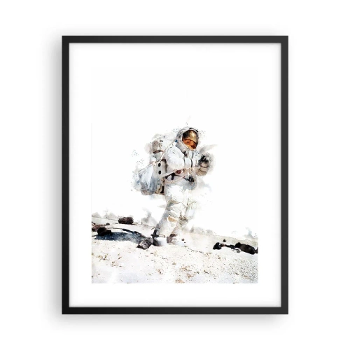 Poster în ramă neagră - Trimisul Pământului - 40x50 cm