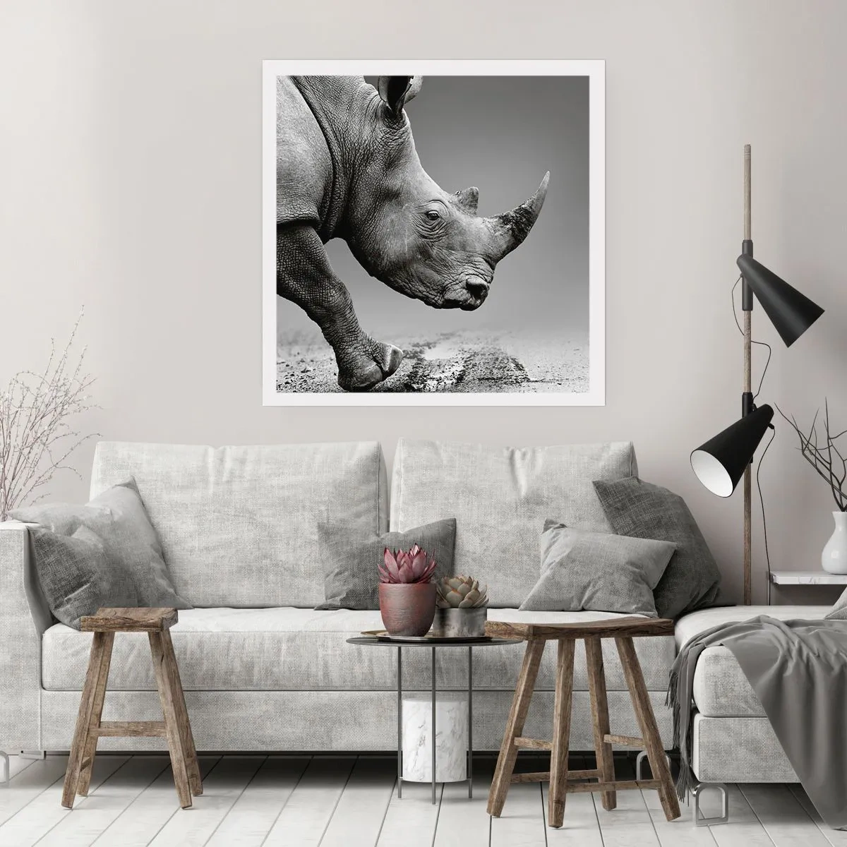 Poster - O forță de neoprit - 60x60 cm