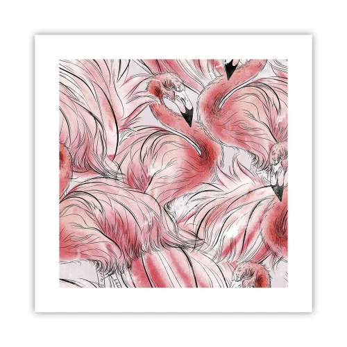 Poster - Corpul de balet al păsărilor - 40x40 cm