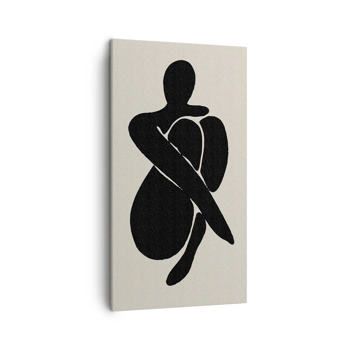 Tablou pe pânză - În propriile îmbrățișări - 45x80 cm