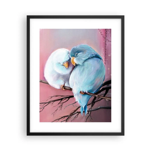 Poster în ramă neagră - Ce mai este de adăugat?... - 40x50 cm
