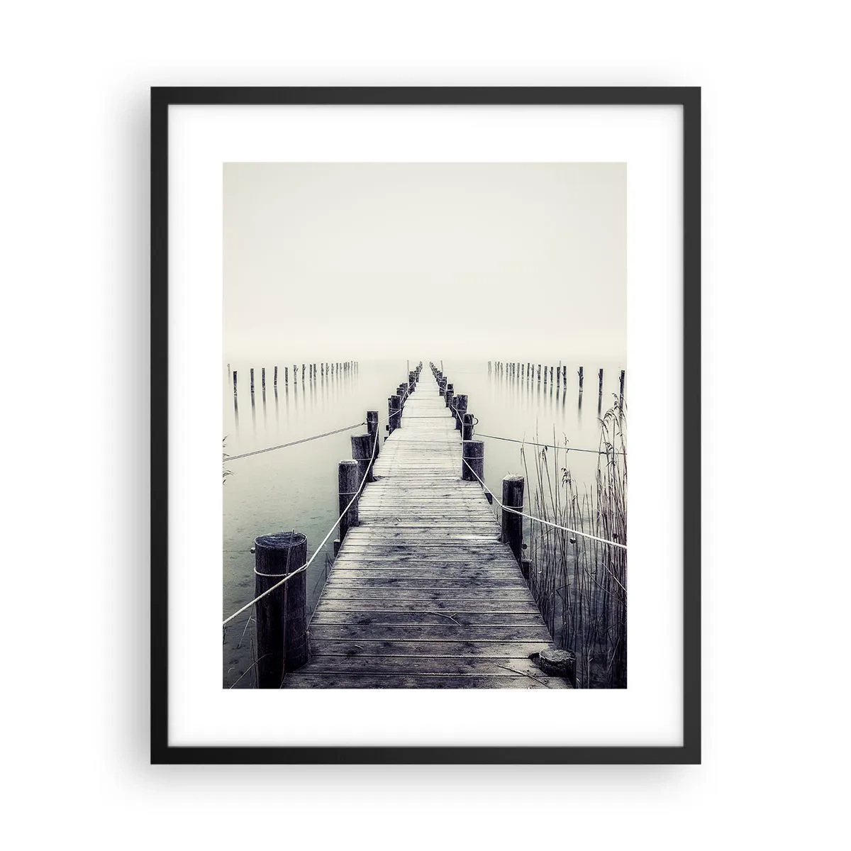 Poster în ramă neagră - Scufundă-te în pace - 40x50 cm