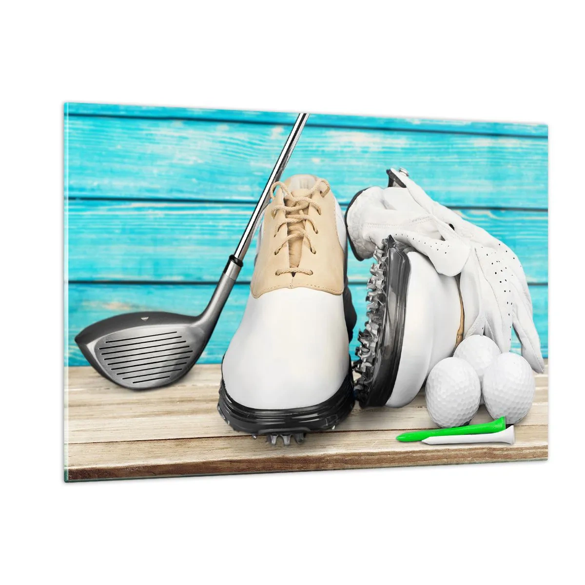 Tablou pe sticlă - Totul este gata - 120x80 cm