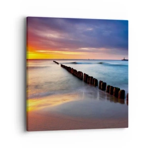 Tablou pe pânză - Ascultă tăcerea - 40x40 cm