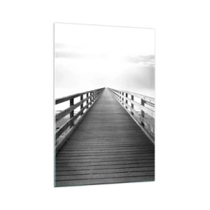 Tablou pe sticlă - Departe, departe... - 70x100 cm