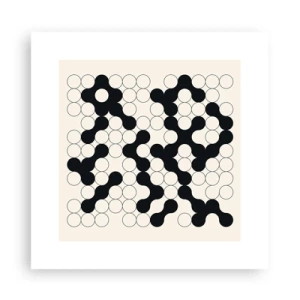 Poster - Joc chinezesc - o variație - 30x30 cm
