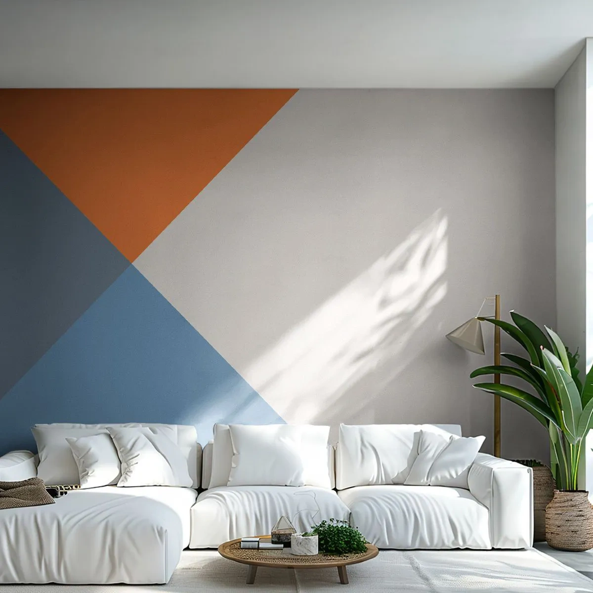 Tapet Premium Sand - La un unghi drept - Abstracția, Bucată, Artă Modernă - 100x70 cm