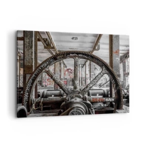 Tablou pe pânză - Viața secretă a unei fabrici - 100x70 cm