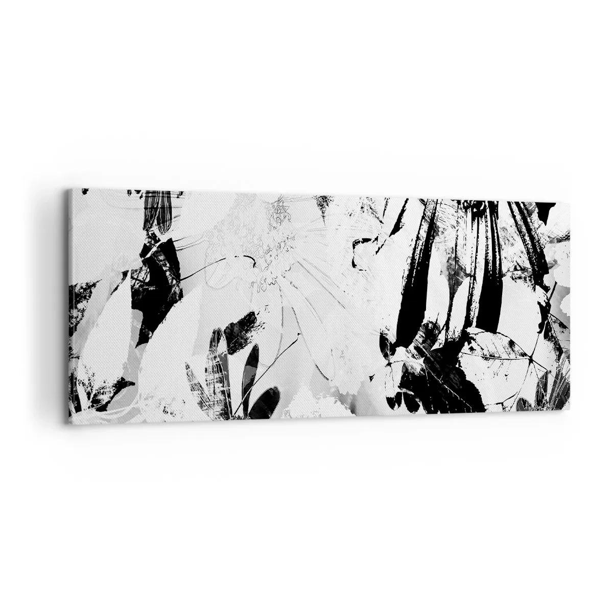 Tablou pe pânză - Toamna în negativ - 100x40 cm