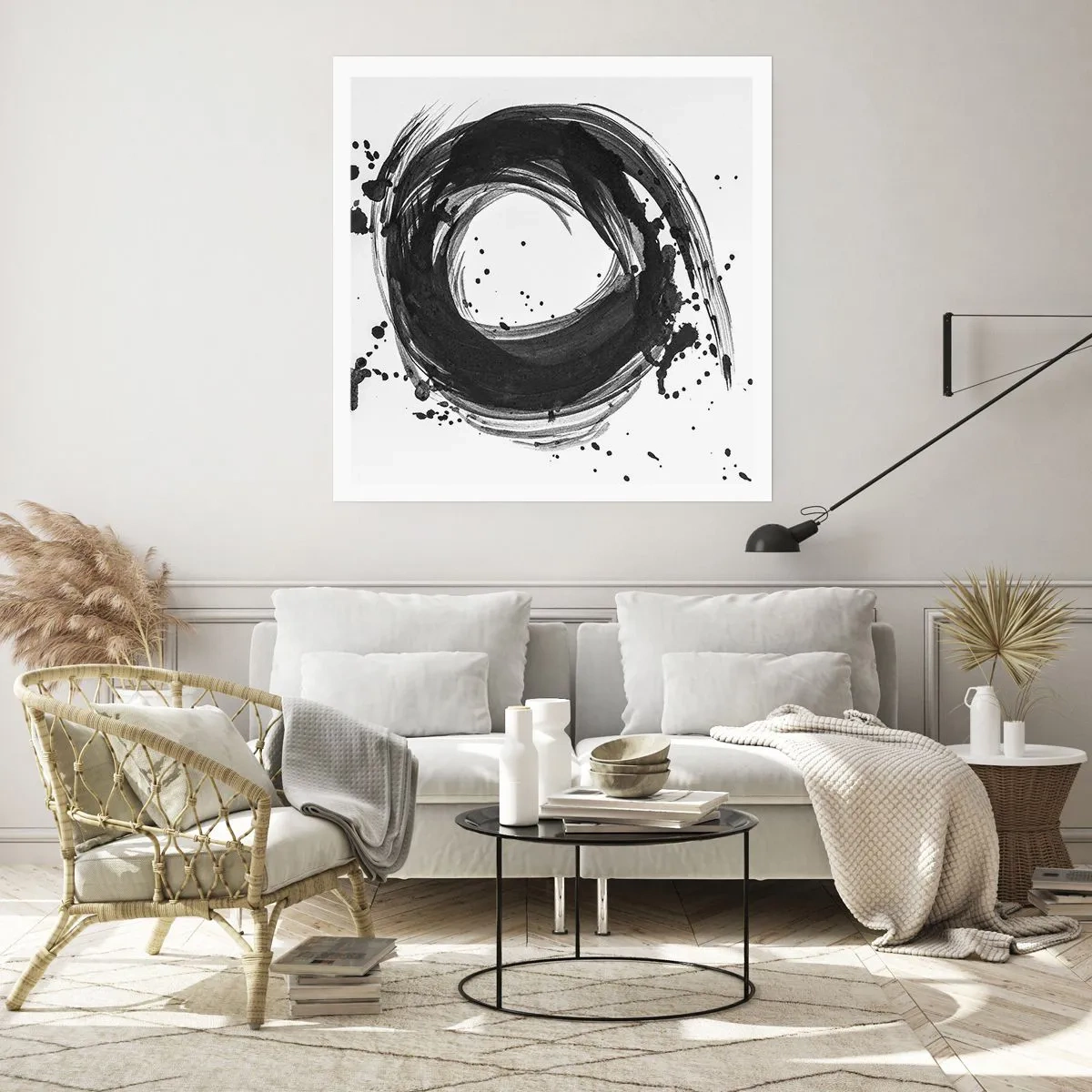 Poster - Vortexul creației - 40x40 cm
