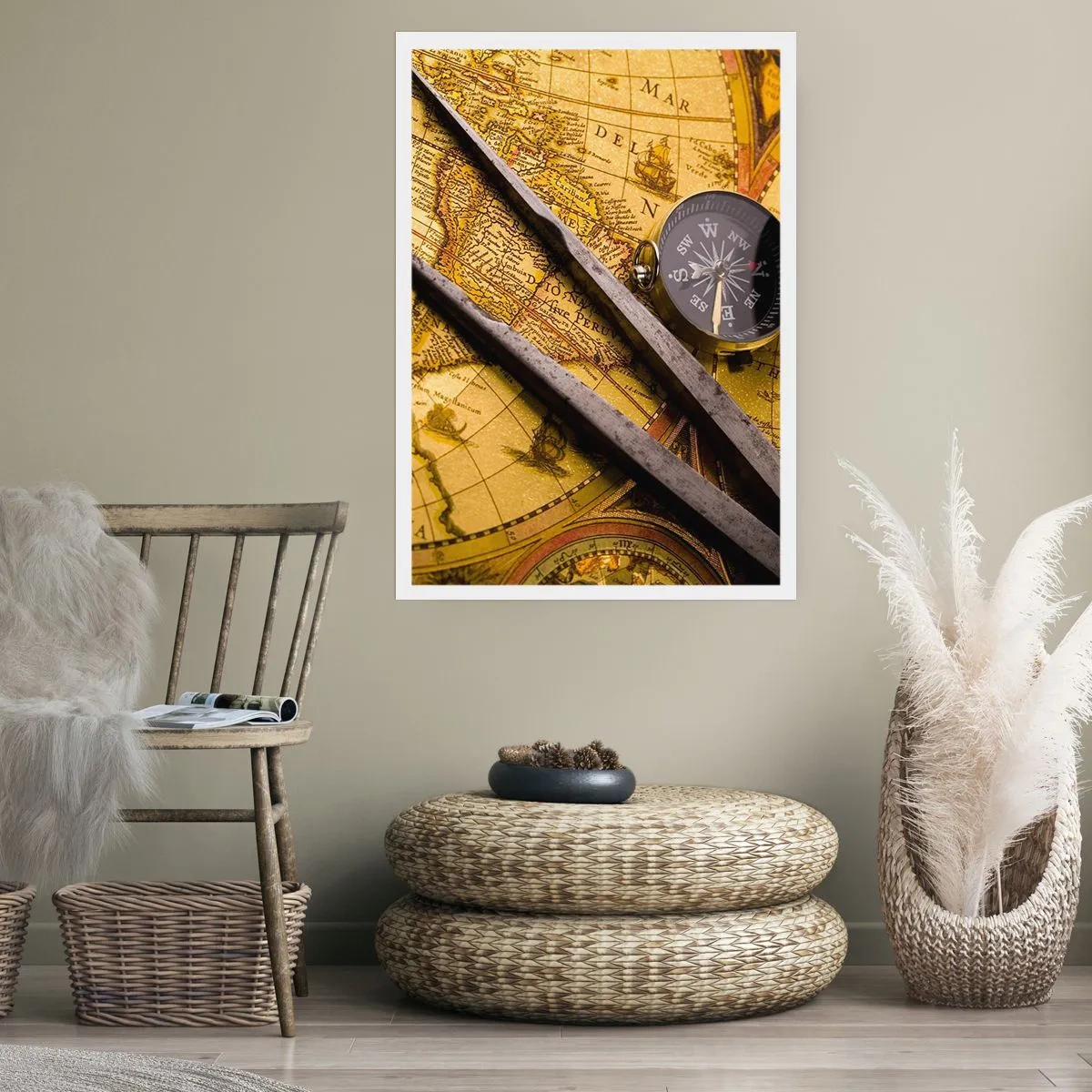 Poster - Unde sunt aceste comori? - 50x70 cm