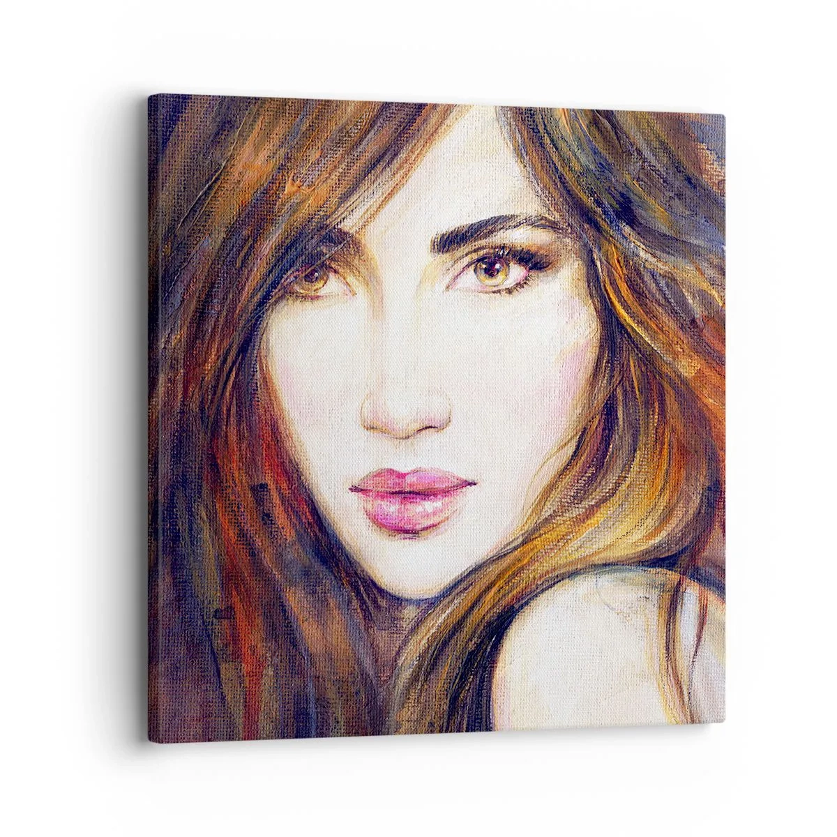 Tablou pe pânză - Un bănuț pentru gândurile tale - 30x30 cm