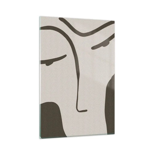 Tablou pe sticlă - Ca într-un tablou de Modigliani - 80x120 cm