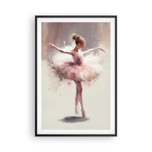 Poster în ramă neagră - Ca o pasăre tânără - 61x91 cm