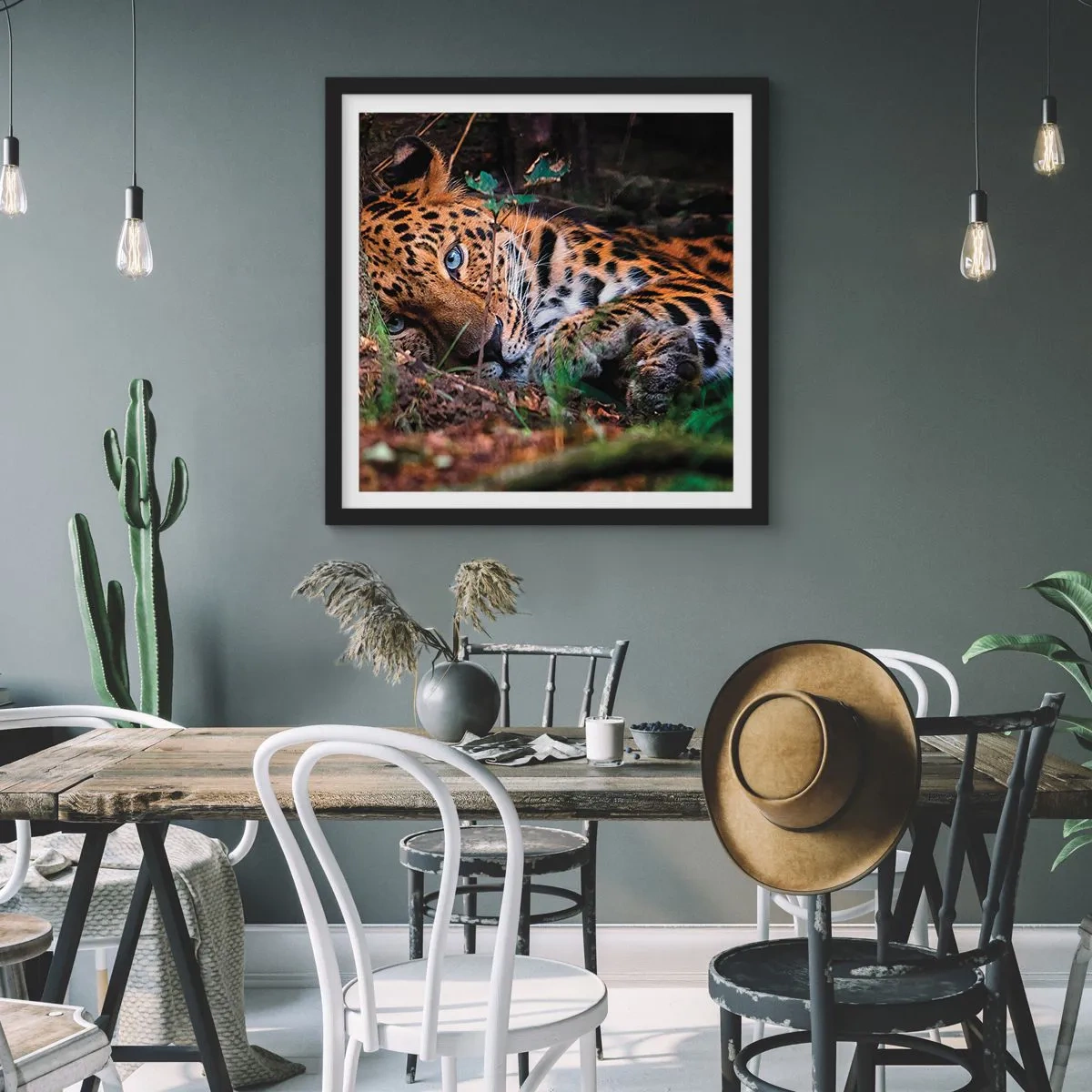 Poster în ramă neagră - Să ai încredere în mine - 40x40 cm