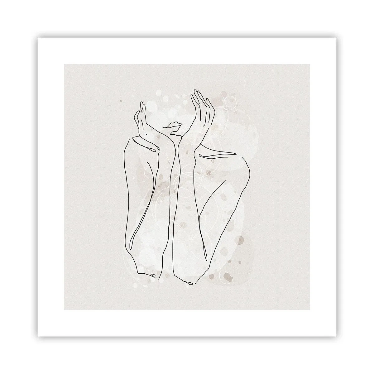 Poster - Un moment pentru vis - 40x40 cm