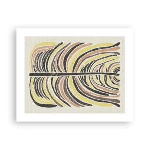 Poster - Abstracția plină de viață - 50x40 cm