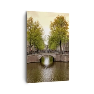 Tablou pe pânză - Cu barca sau cu bicicleta? - 80x120 cm