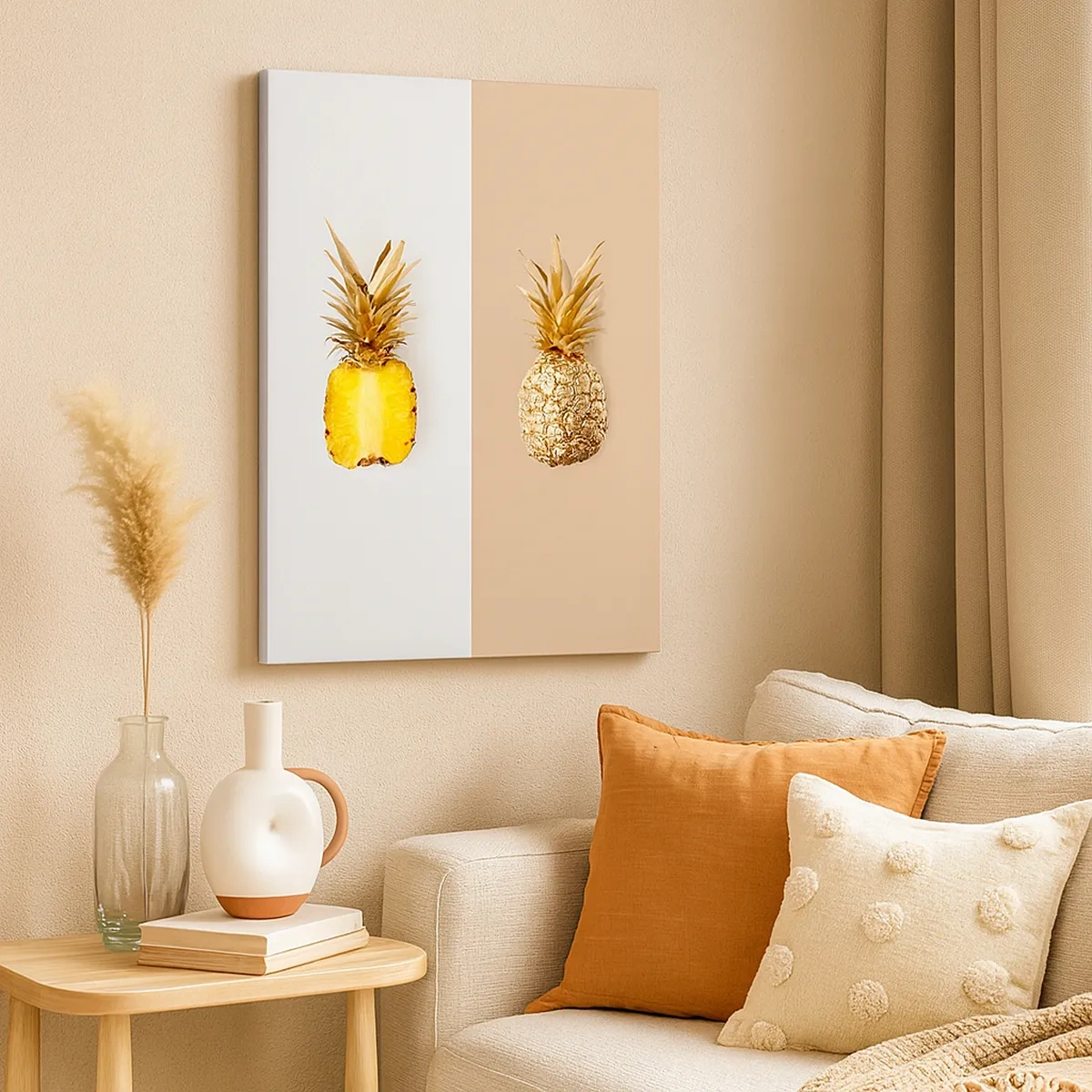 Tablou pe pânză - Ananas de împărțit - 50x70 cm
