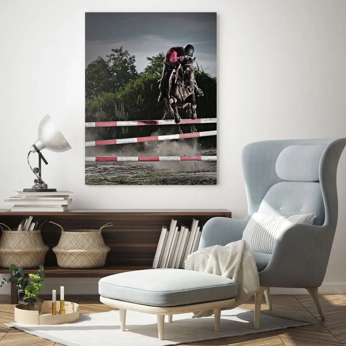 Tablou pe sticlă - Împreună pentru victorie - 50x70 cm