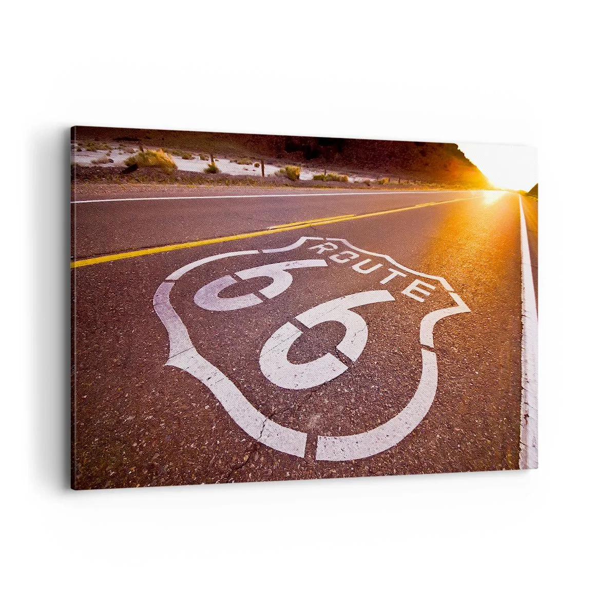 Tablou pe pânză - Celebrul Route 66 - 120x80 cm