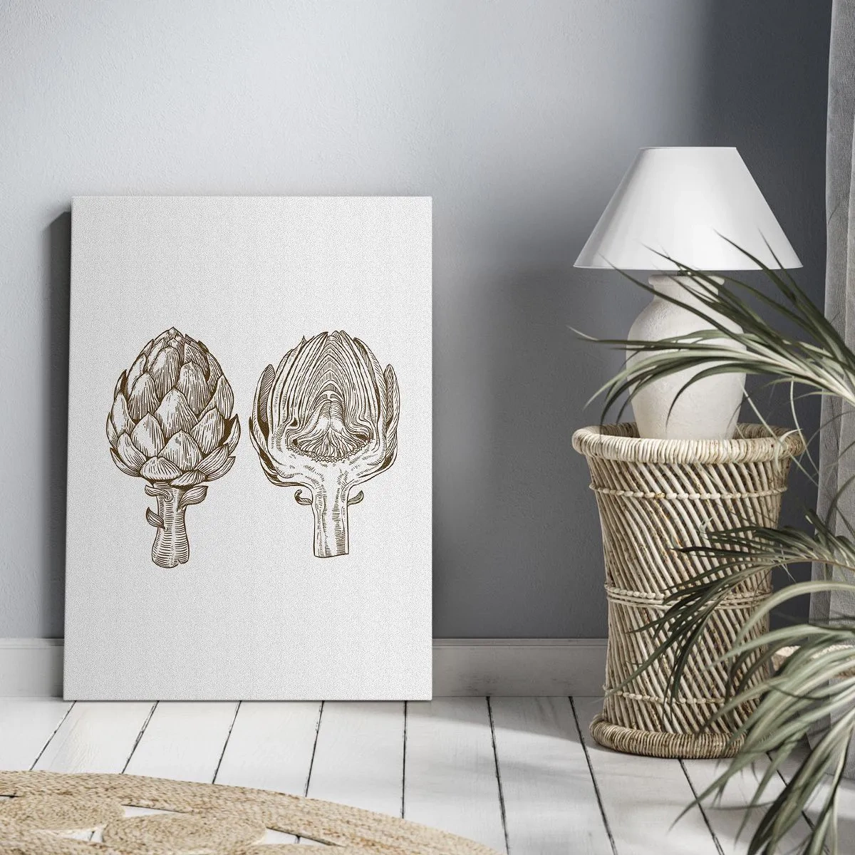 Tablou pe pânză - Lecție de anatomie - 55x100 cm