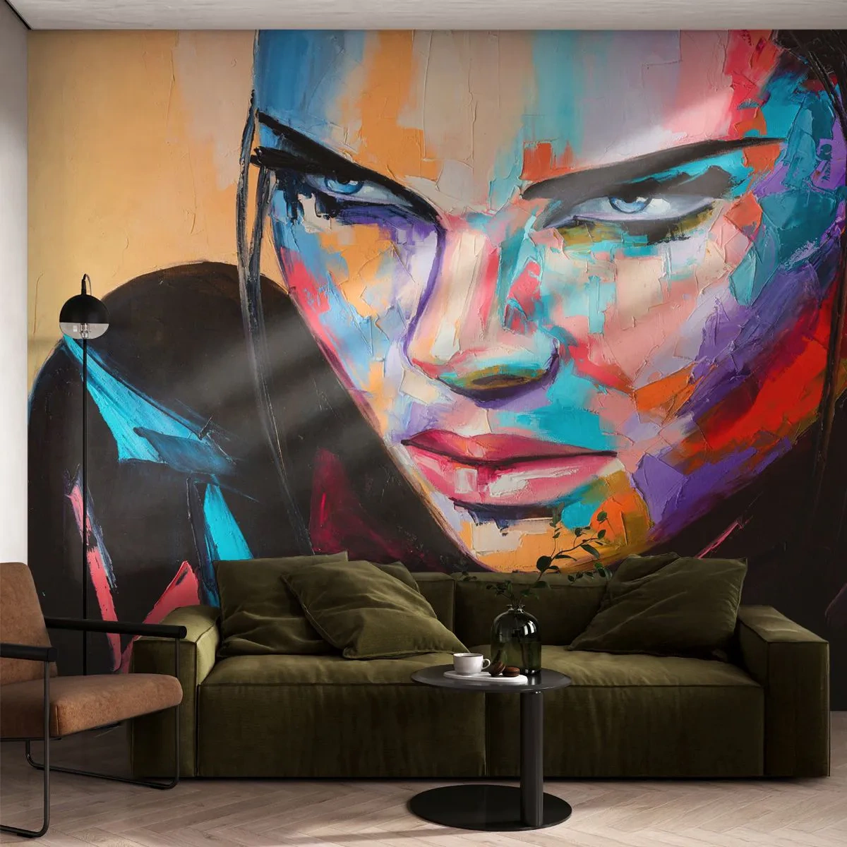 Tapet Premium Canvas - Sălbăticia inimii - Femeie, Portretul unei femei, Fată - 400x280 cm