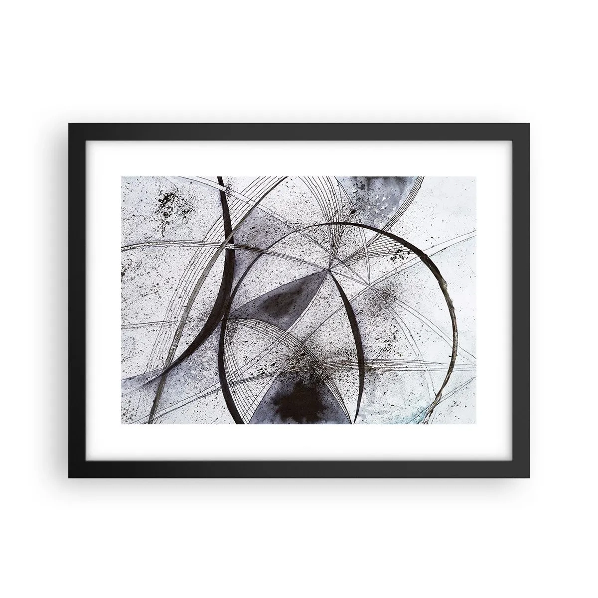 Poster în ramă neagră - O fantezie futuristă - 40x30 cm