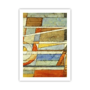 Poster - Cubismul în construcție - 50x70 cm
