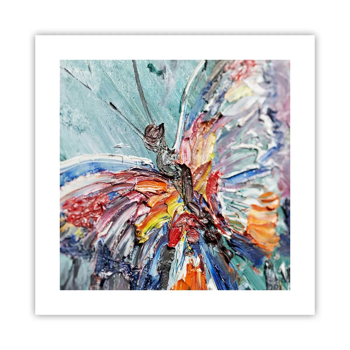 Poster - Pictat de natura - 40x40 cm