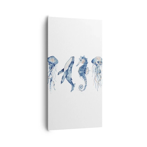 Tablou pe pânză - Fauna marină sălbatică - 65x120 cm