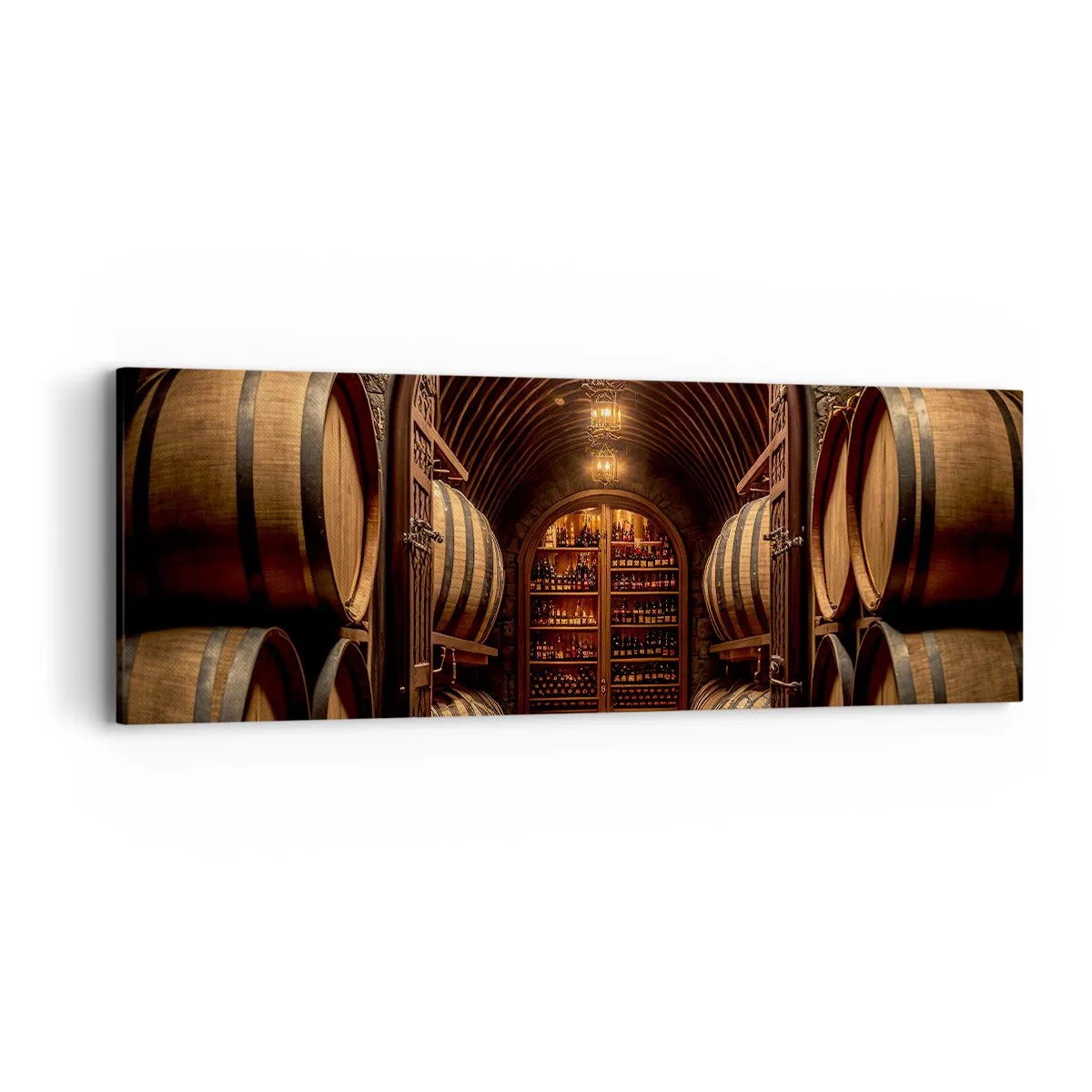 Tablou pe pânză - Beciul cu atmosferă - 90x30 cm