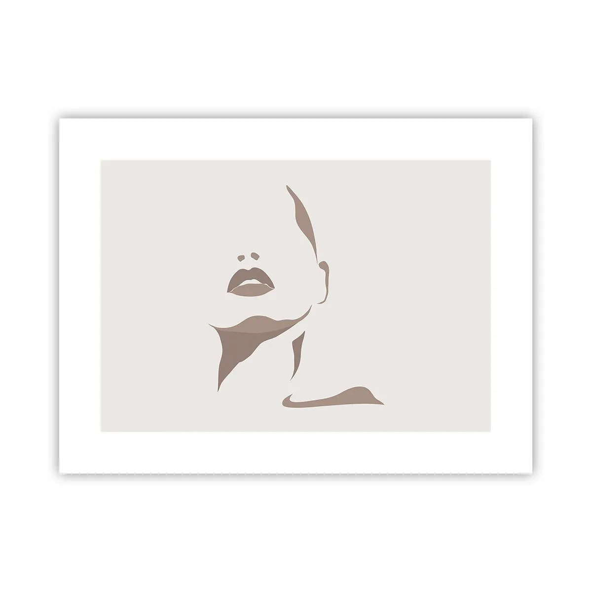 Poster - Creată din lumină și umbră - 40x30 cm