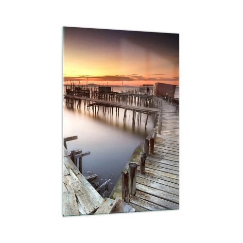 Tablou pe sticlă - Autentic, nu o atracție turistică - 70x100 cm