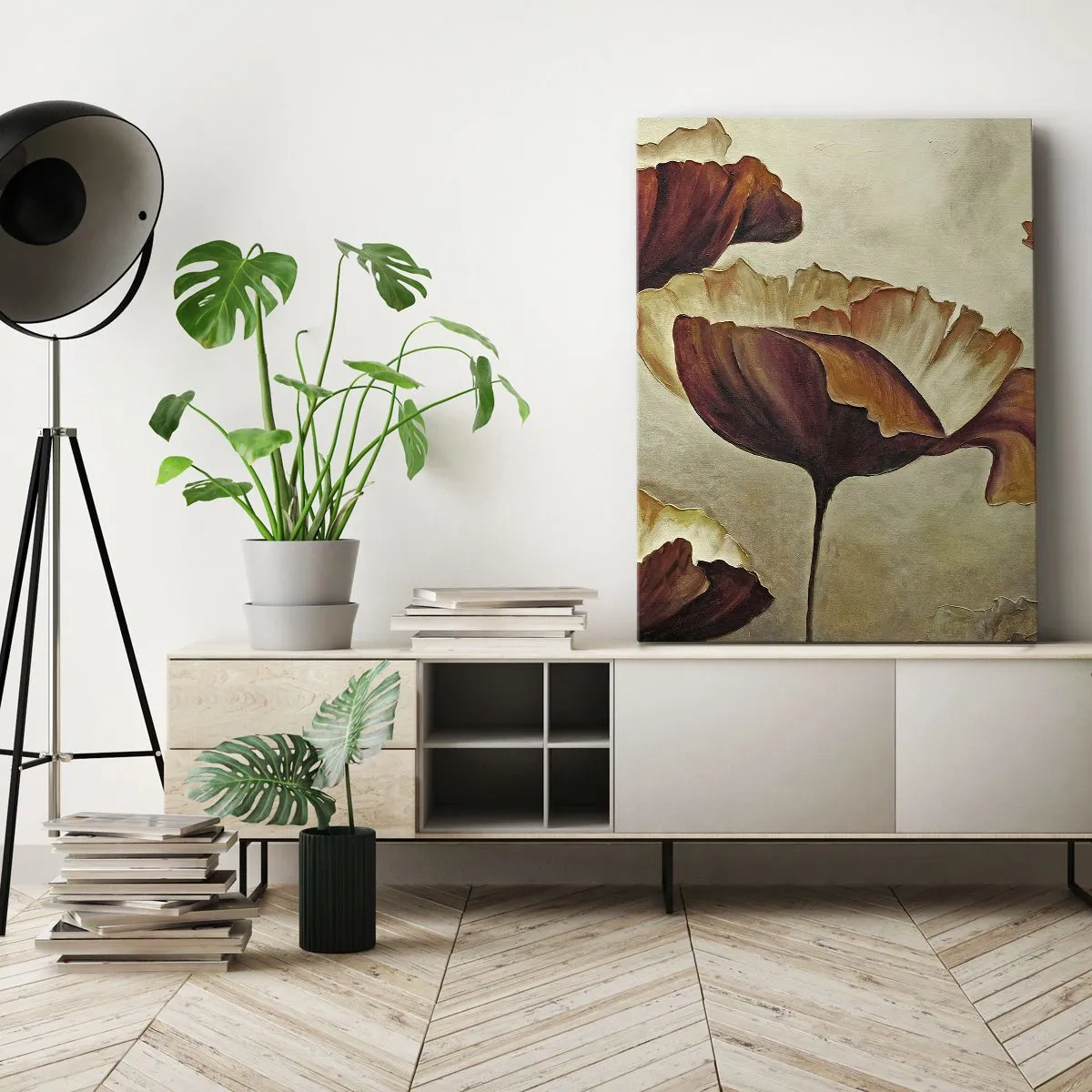 Tablou pe pânză - Lunca - 65x120 cm