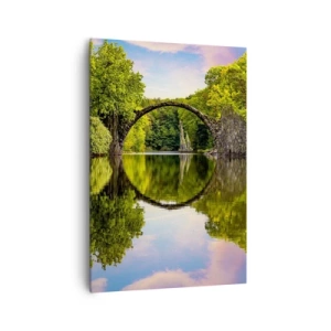 Tablou pe pânză - La punctul de întâlnire a două lumi - 70x100 cm