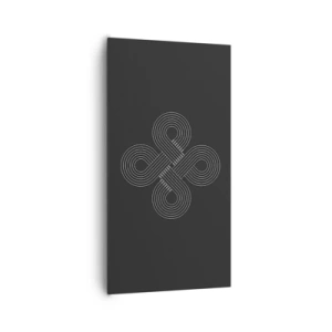 Tablou pe pânză - În spirit celtic - 65x120 cm
