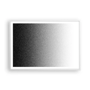 Poster în ramă albă - Spre lumină - 100x70 cm
