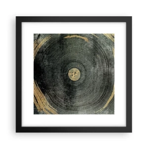 Poster în ramă neagră - Schimbare și persistență - 30x30 cm