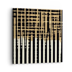 Tablou pe pânză - Abstracție arhitecturală - 30x30 cm